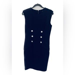 The Limited Sheath Navy Dress